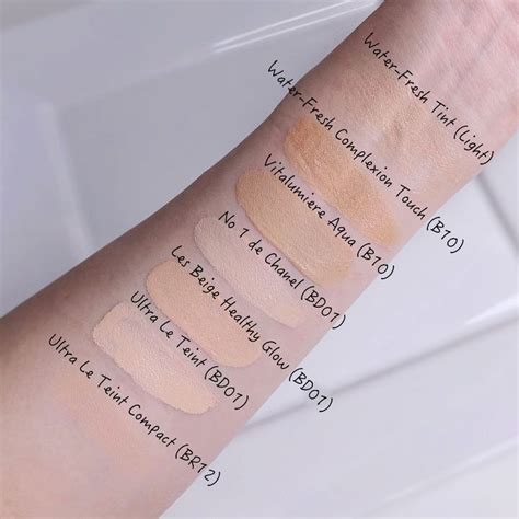 chanel le blanc foundation ingredients|chanel foundation shade chart.